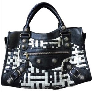 Balenciaga Barney's Woven Lattice Giant 21